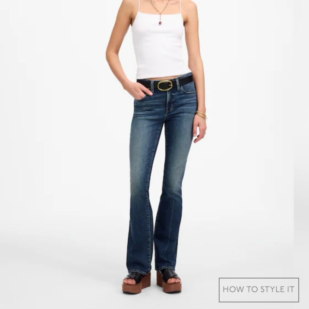 Madewell Kick Out Midrise Flare Jean